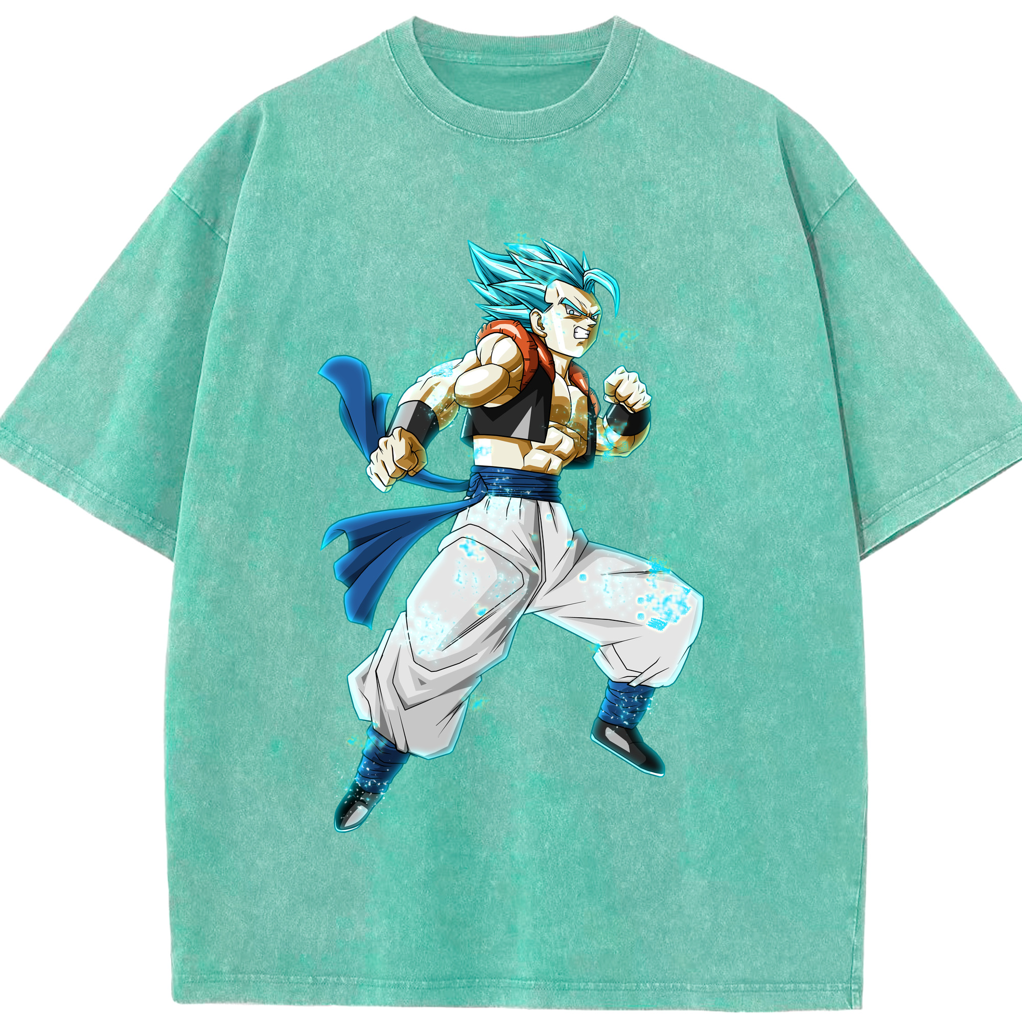 （画像用） ドラゴンボール ベジータ四世（Bejīta Yonsei）DRAGON BALL Vegeta IV 綿100% ヴィンテージ風 半袖Tシャツ（フロントプリント）